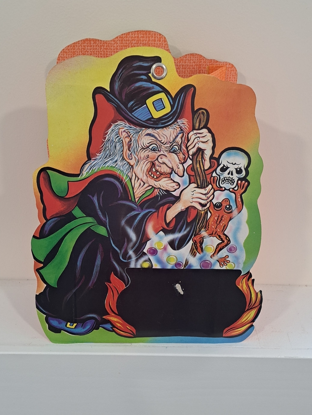 Vtg. 80s Die Cut Halloween Witch Ghost Trick Or Treat Gift Bags Nostalgic Retro. - Picture 11 of 14